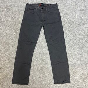 34 Heritage Courage Chino Pants Mens 33x34 Gray Mid Rise Straight 32x28 Actual